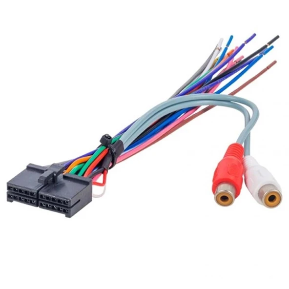 EGB G-545 Oto Teyp İso Soketi 2 Rca (SKT-32) ürün görseli 1