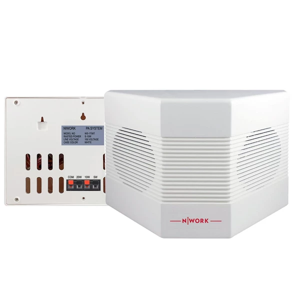 UNIVERSAL UN-1708T Sütun Hoparlör 2x10cm 100 Watt Çift Yönlü Trafolu 1 Adet ürün görseli 1