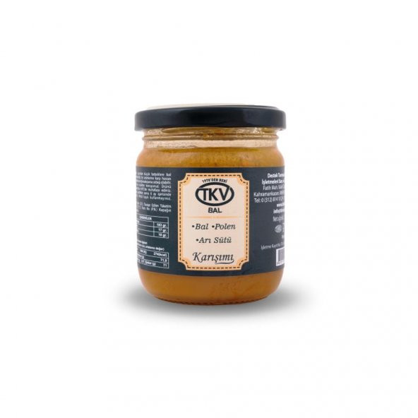 Bal+Polen+Arı sütü (210 gr) ürün görseli 1
