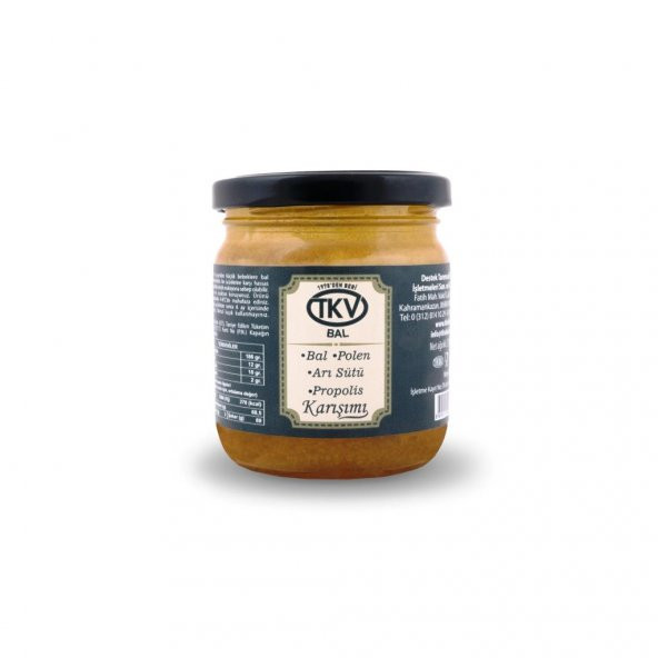 Bal+Polen+Arısütü+Propolis karışımı (210 gr) ürün görseli 1