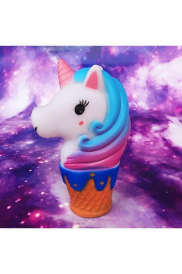 Hdmarketim 4 Farklı Renk Değiştiren Külahta UnicornLed Lamba ürün görseli 1