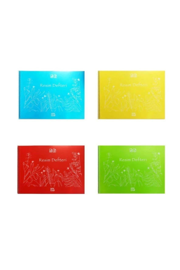 Gıpta Eco Spiralli Resim Defteri 25 Yaprak 35 x 50 cm (1 Paket 12 Adet) ürün görseli 1