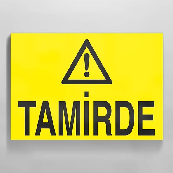 Tamirde Uyarı Levhası ürün görseli 1