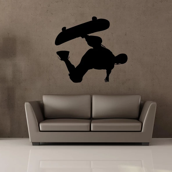 Folyo Sticker Kaykaycı - Resim 2