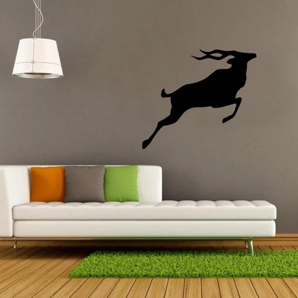 Folyo Sticker Geyik - Resim 2