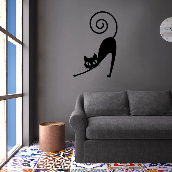 Folyo Sticker Kedi - Resim 2