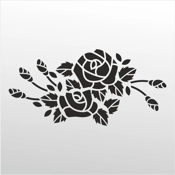Folyo Sticker Gül ürün görseli 1