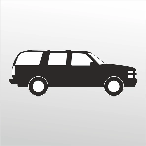 Folyo Sticker Jeep ürün görseli 1