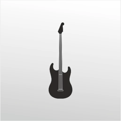 Folyo Sticker Elektro Gitar ürün görseli 1