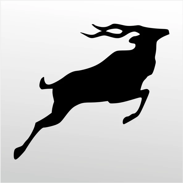 Folyo Sticker Geyik ürün görseli 1