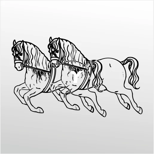 Folyo Sticker Atlar ürün görseli 1