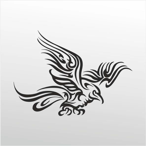 Folyo Sticker Kuş Deseni ürün görseli 1