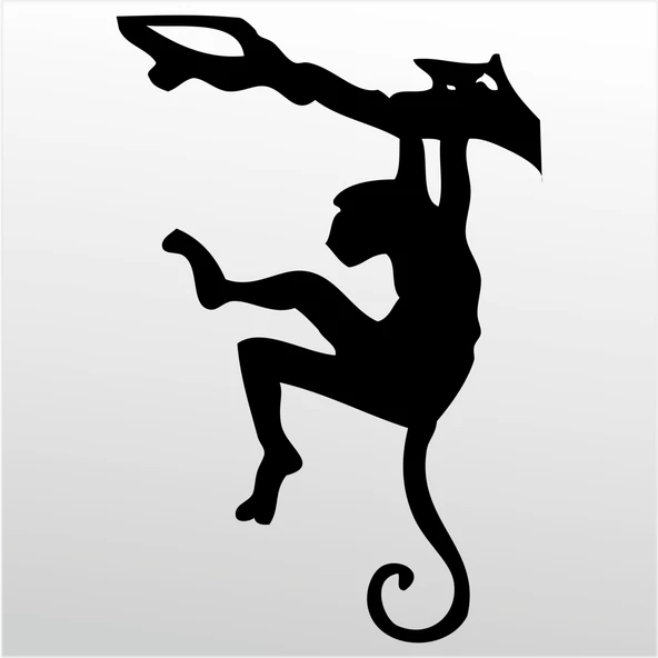 Folyo Sticker Maymun ürün görseli 1