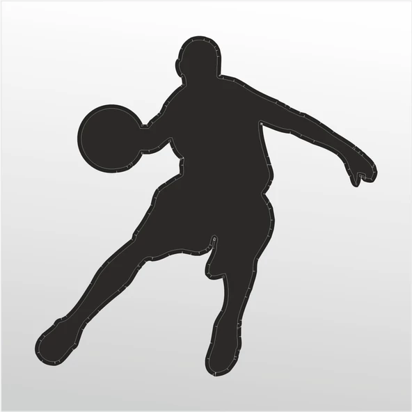 Folyo Sticker Basketbol ürün görseli 1