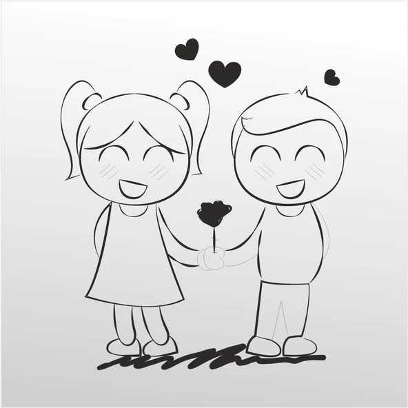 Folyo Sticker Aşk ürün görseli 1