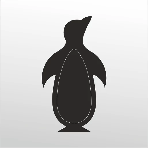 Folyo Sticker Penguen ürün görseli 1