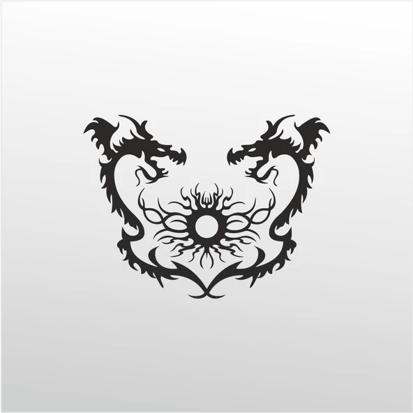Folyo Sticker Ejderhalar ürün görseli 1