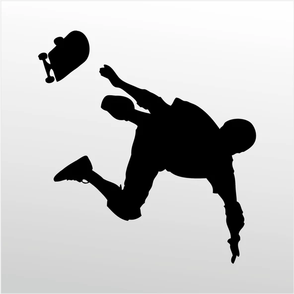 Folyo Sticker  Kaykaycı ürün görseli 1