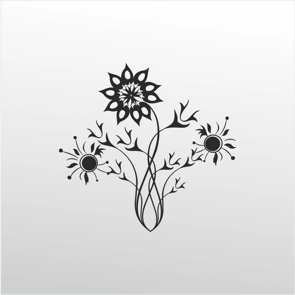 Folyo Sticker Ayçiçeği ürün görseli 1