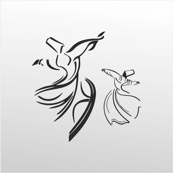 Folyo Sticker Mevlana ürün görseli 1