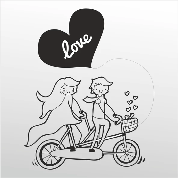 Folyo Sticker Sevgi ürün görseli 1