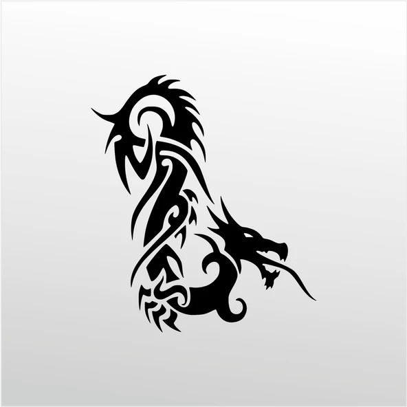 Folyo Sticker Ejderha ürün görseli 1