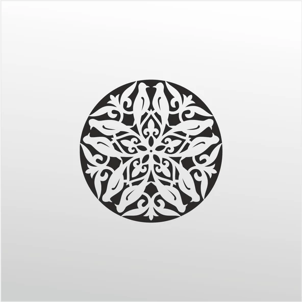 Folyo Sticker Kuş Deseni ürün görseli 1