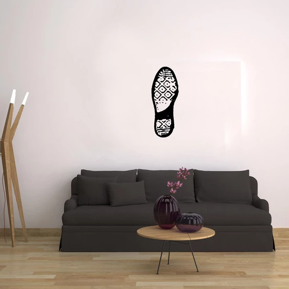 AYAKKABI İZİ FOLYO STİCKER - Resim 2