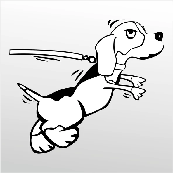 Folyo Sticker Kızgın Köpek ürün görseli 1