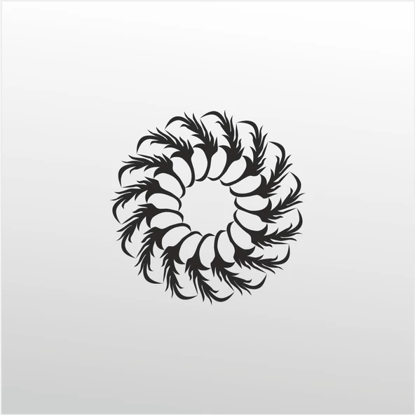 Folyo Sticker Tüy Deseni ürün görseli 1