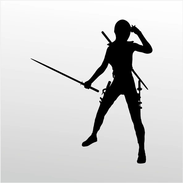 Folyo Sticker Samurai ürün görseli 1