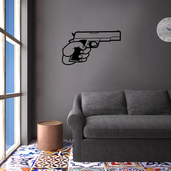 SİLAHLAR FOLYO STİCKER - Resim 2