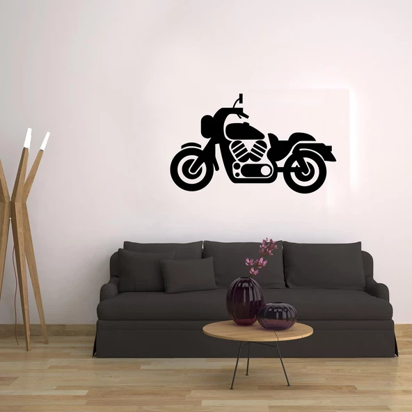 MOTOSİKLET FOLYO STİCKER - Resim 2