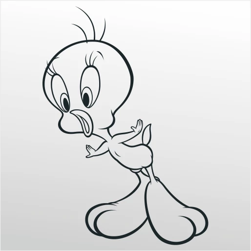 Folyo Sticker Tweety ürün görseli 1