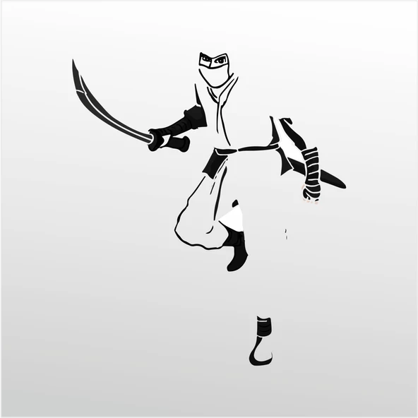Folyo Sticker Samurai ürün görseli 1