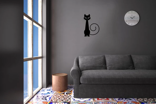 KEDİ FOLYO STİCKER - Resim 2