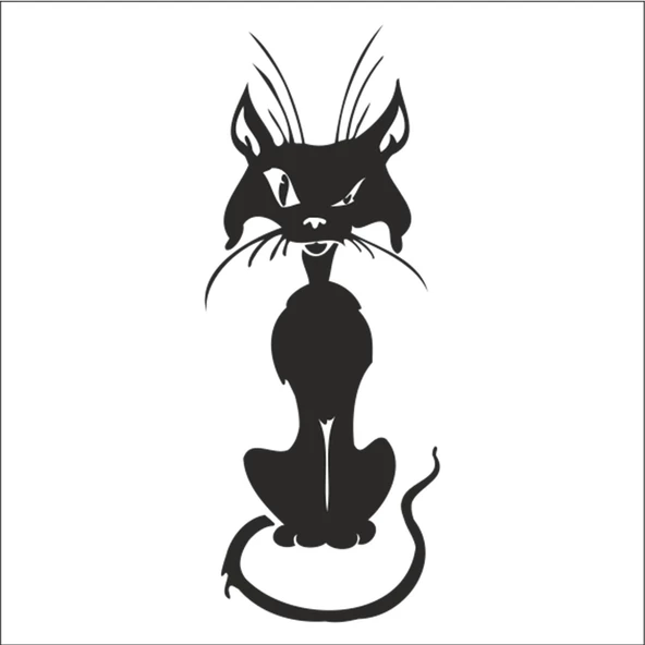 KEDİ FOLYO STİCKER ürün görseli 1