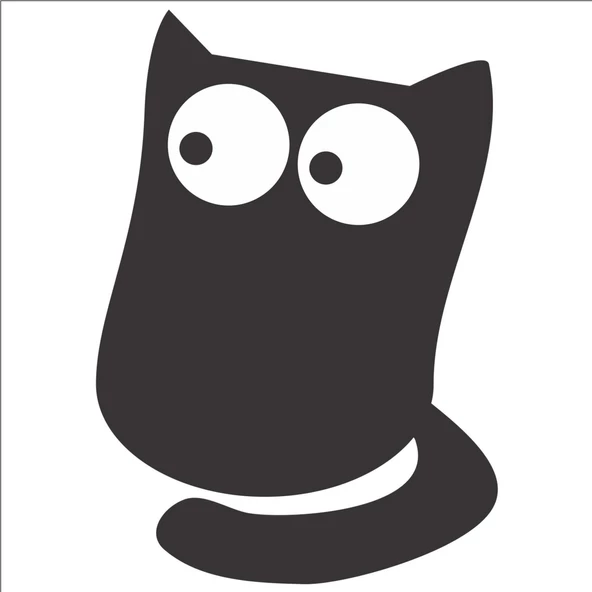 KEDİ FOLYO STİCKER ürün görseli 1