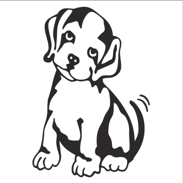KÖPEK FOLYO STİCKER ürün görseli 1