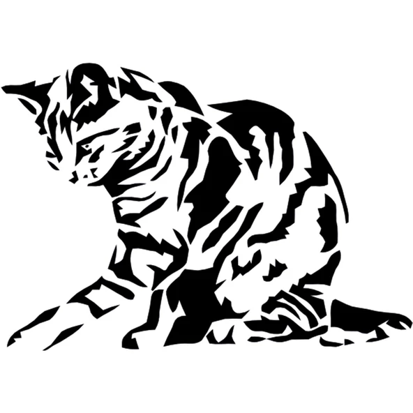 KEDİ FOLYO STİCKER ürün görseli 1