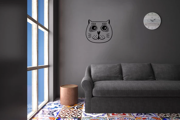 KEDİ FOLYO STİCKER - Resim 2