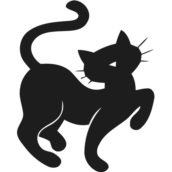 KEDİ FOLYO STİCKER ürün görseli 1