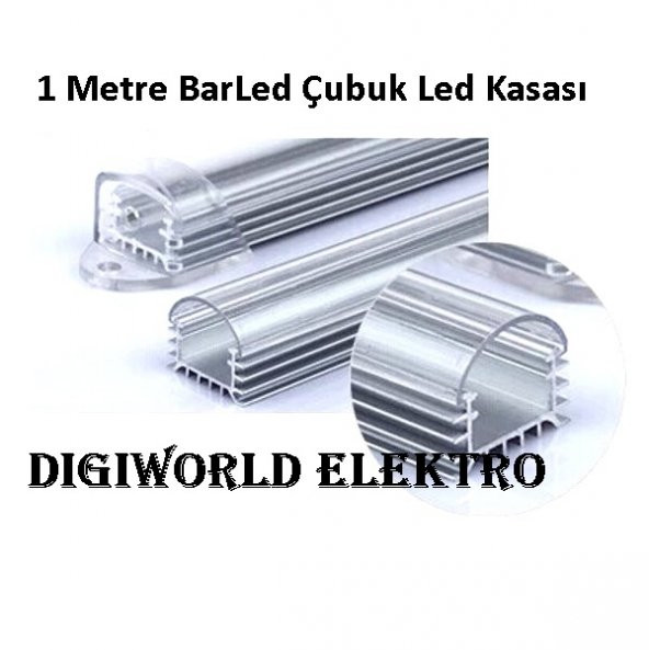 Bar Çubuk Led Kasası 1Mt.Boş Kasa 5630 5730 4014 ürün görseli 1