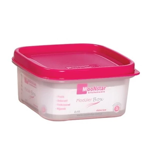 Modüler Çok Amaçlı Saklama Kabı 0,40 Litre Bpa Fre- MS-01 ürün görseli 1