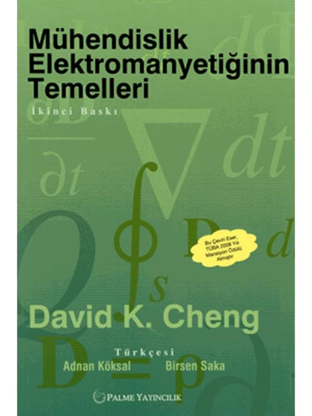 MÜHENDİSLİK ELEKTROMANYETİĞİN TEMELLERİ -PALME ürün görseli 1