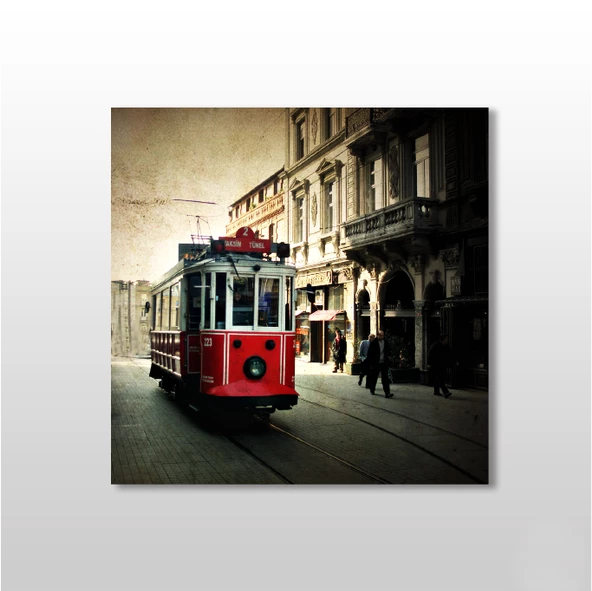 Tramvay İstanbul Kanvas Tablo ürün görseli 1