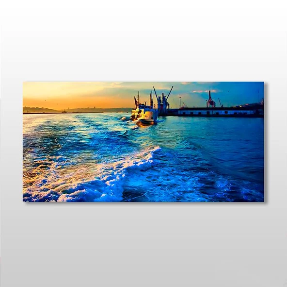 Dalgalı Deniz Kanvas Tablo ürün görseli 1