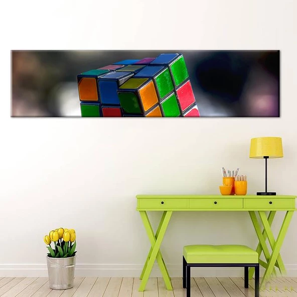 Rubik Küpü Kanvas Tablo - Resim 2