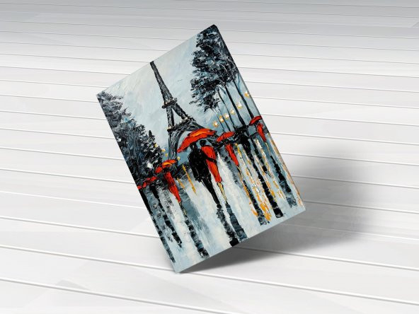 3D Kartal Kanvas Tablo - Resim 4