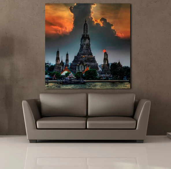 YENİ BANGKOK MANZARASI KANVAS TABLO - Resim 2